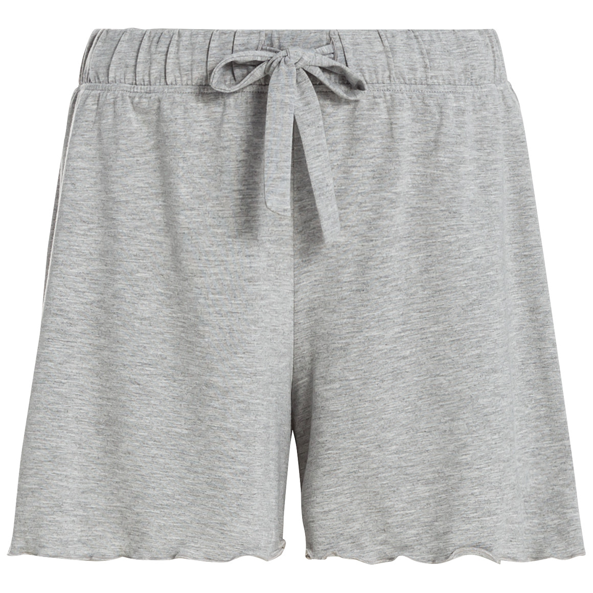 Damen Loungewear-Shorts mit Wellenbündchen