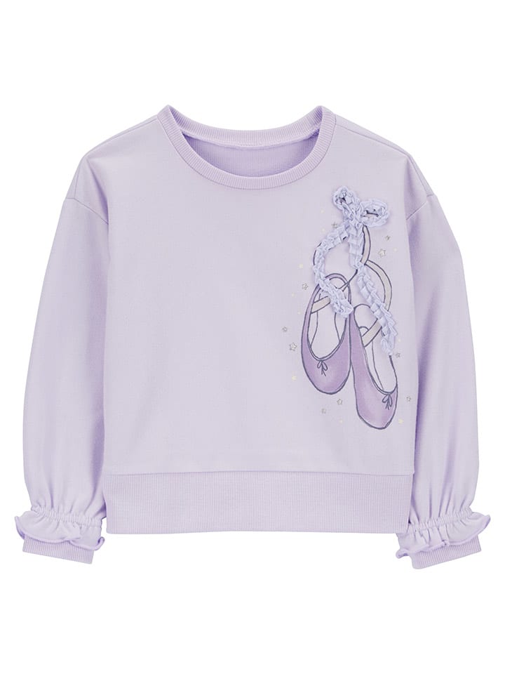 carter's Sweatshirt in Lila günstig kaufen
