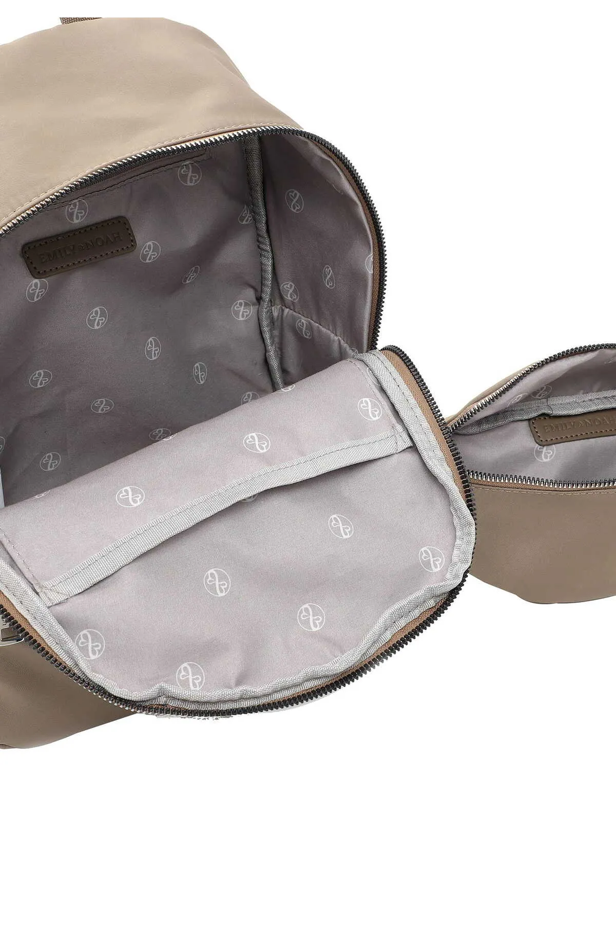 Emily & Noah  Rucksack - Beige - Unifarben
