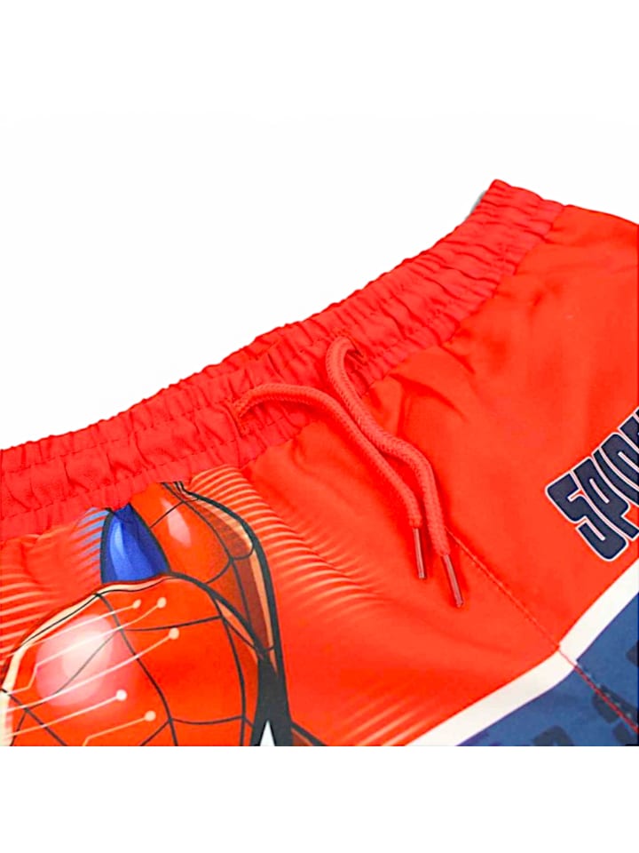 Spiderman Badeshorts Spider-Man in Rot günstig kaufen 134/140