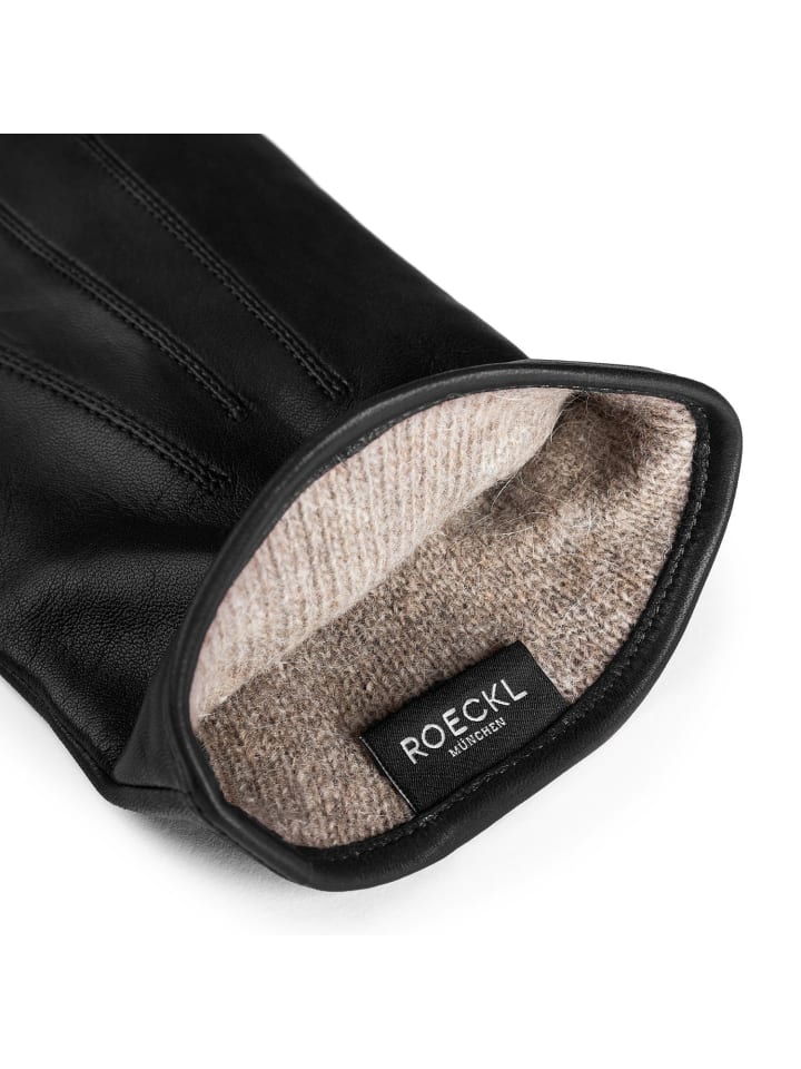 Roeckl Handschuh in schwarz günstig kaufen