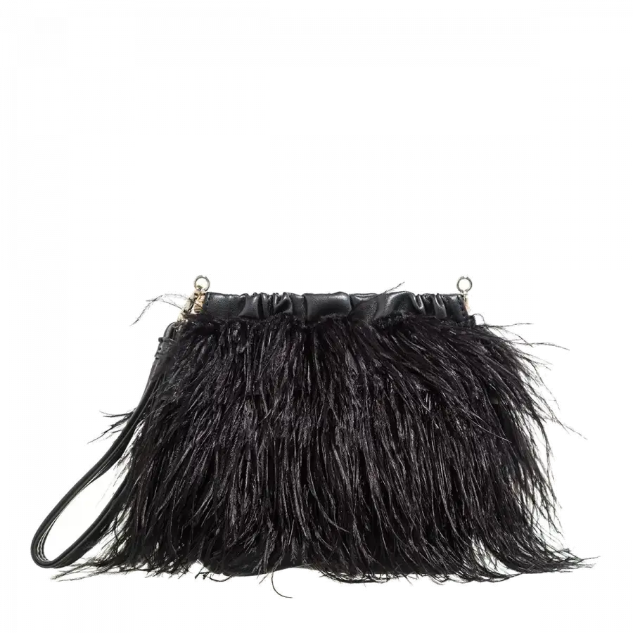 Patrizia Pepe - Patrizia Pepe Shoulder Bags Textil Black - schwarz