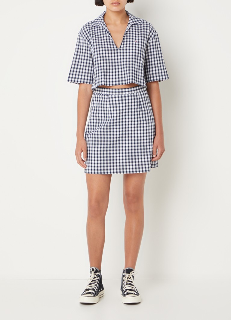 Minijupe Tommy Hilfiger à carreaux