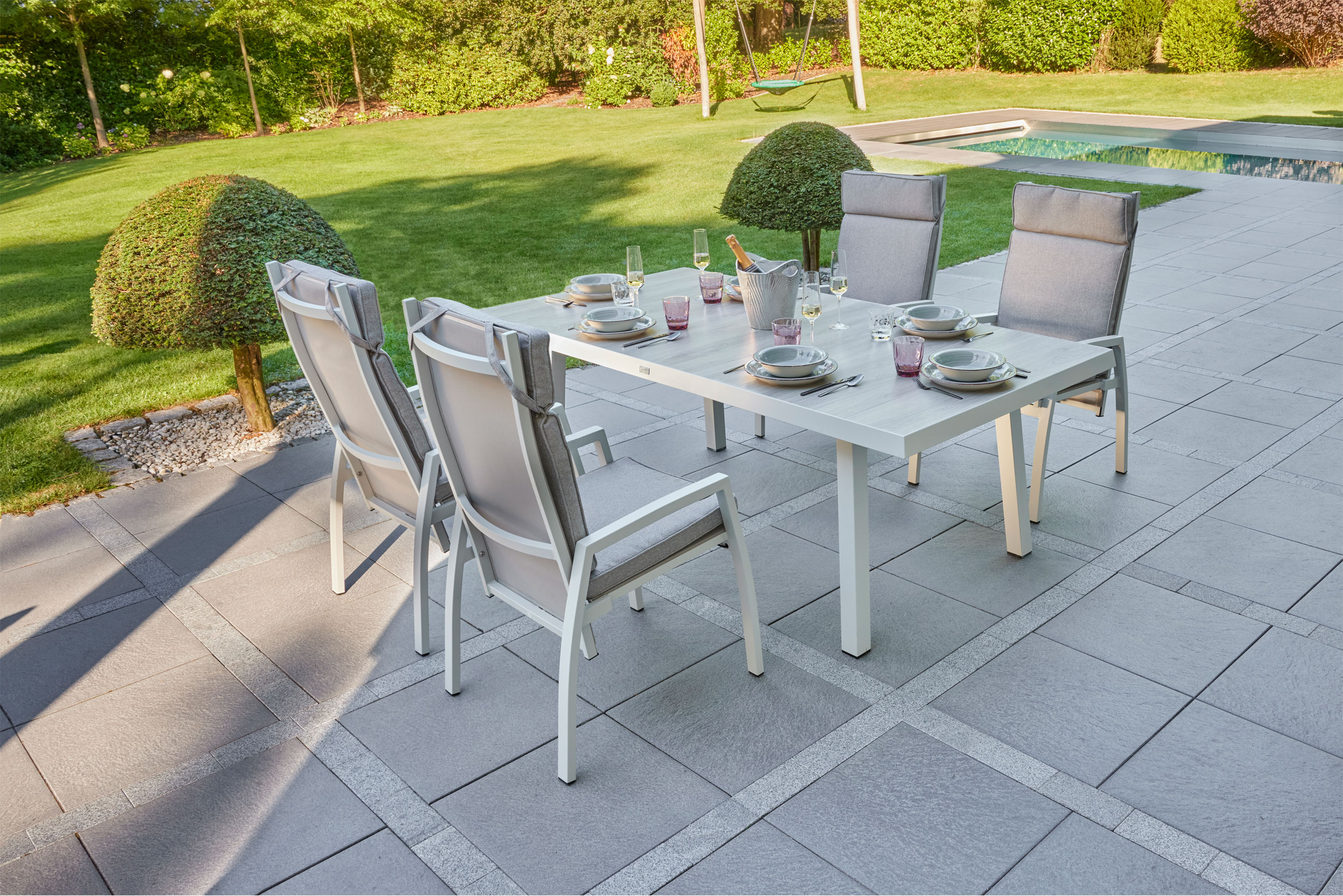 OUTDOORGartensessel Rückenverstellung