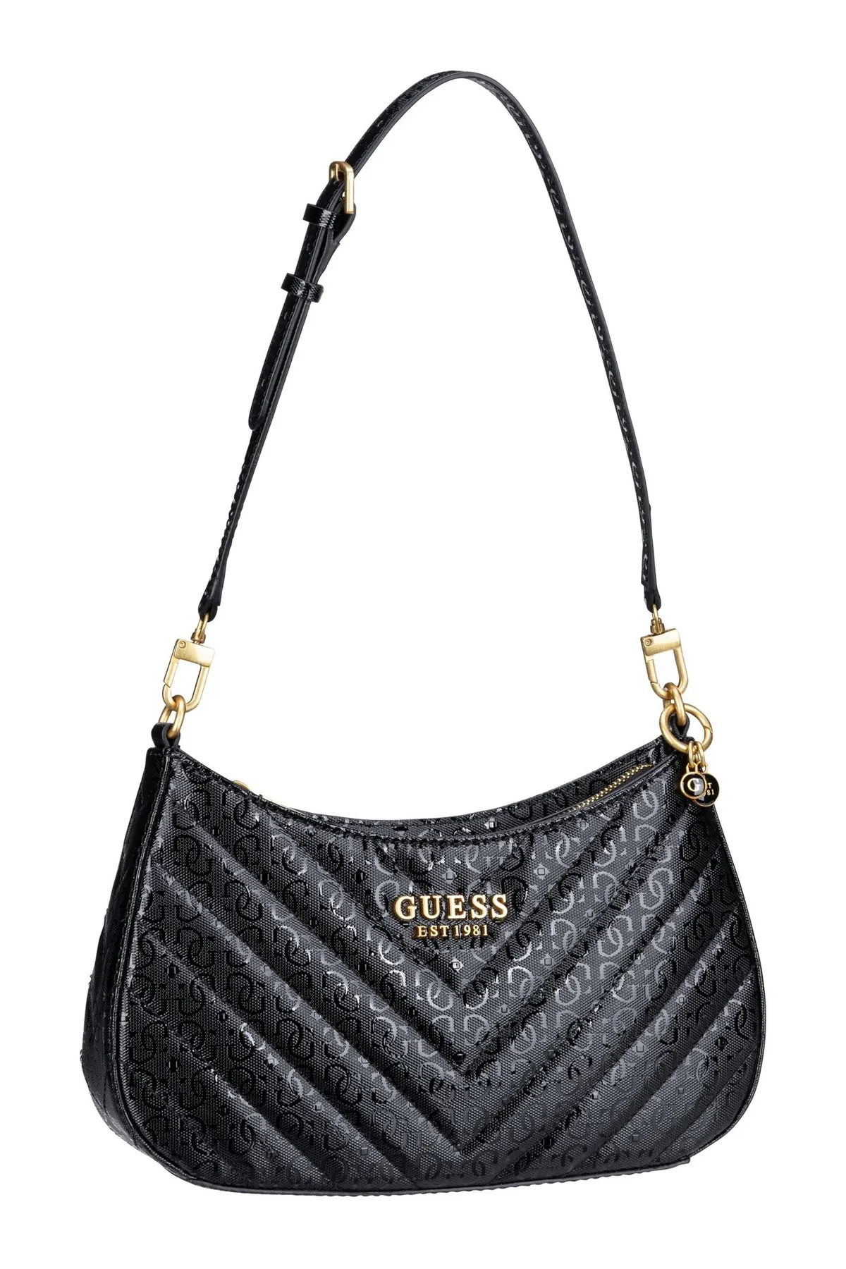 Guess  Abendtasche Jania Top Zip Umhängetasche