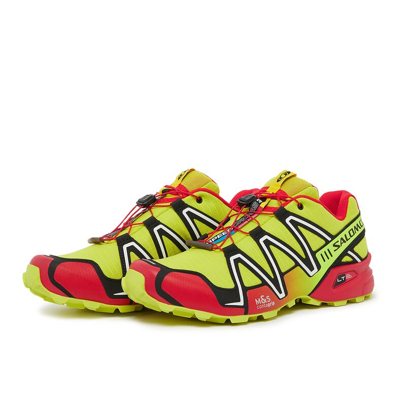 Salomon Speedcross 3 sulphur spring/high risk red/black