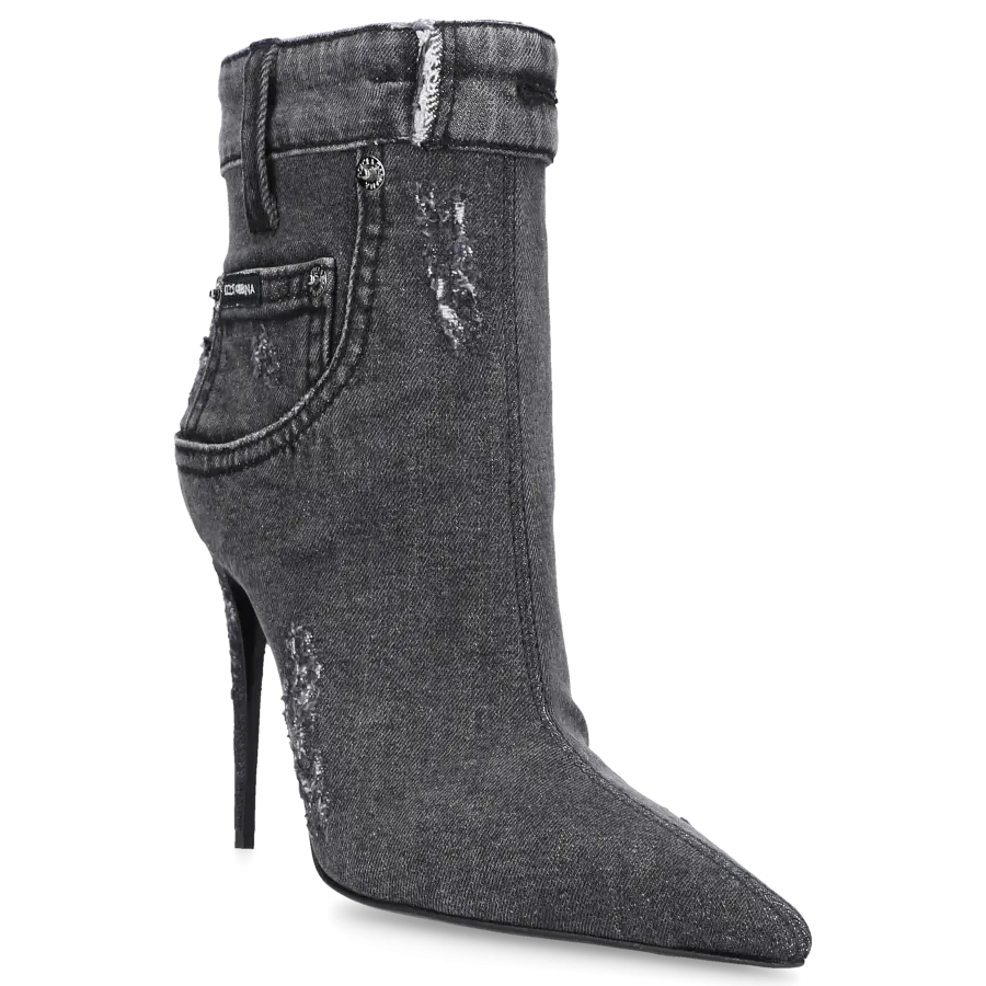 Dolce & Gabbana - Stiefeletten CT0900 Denim - schwarz