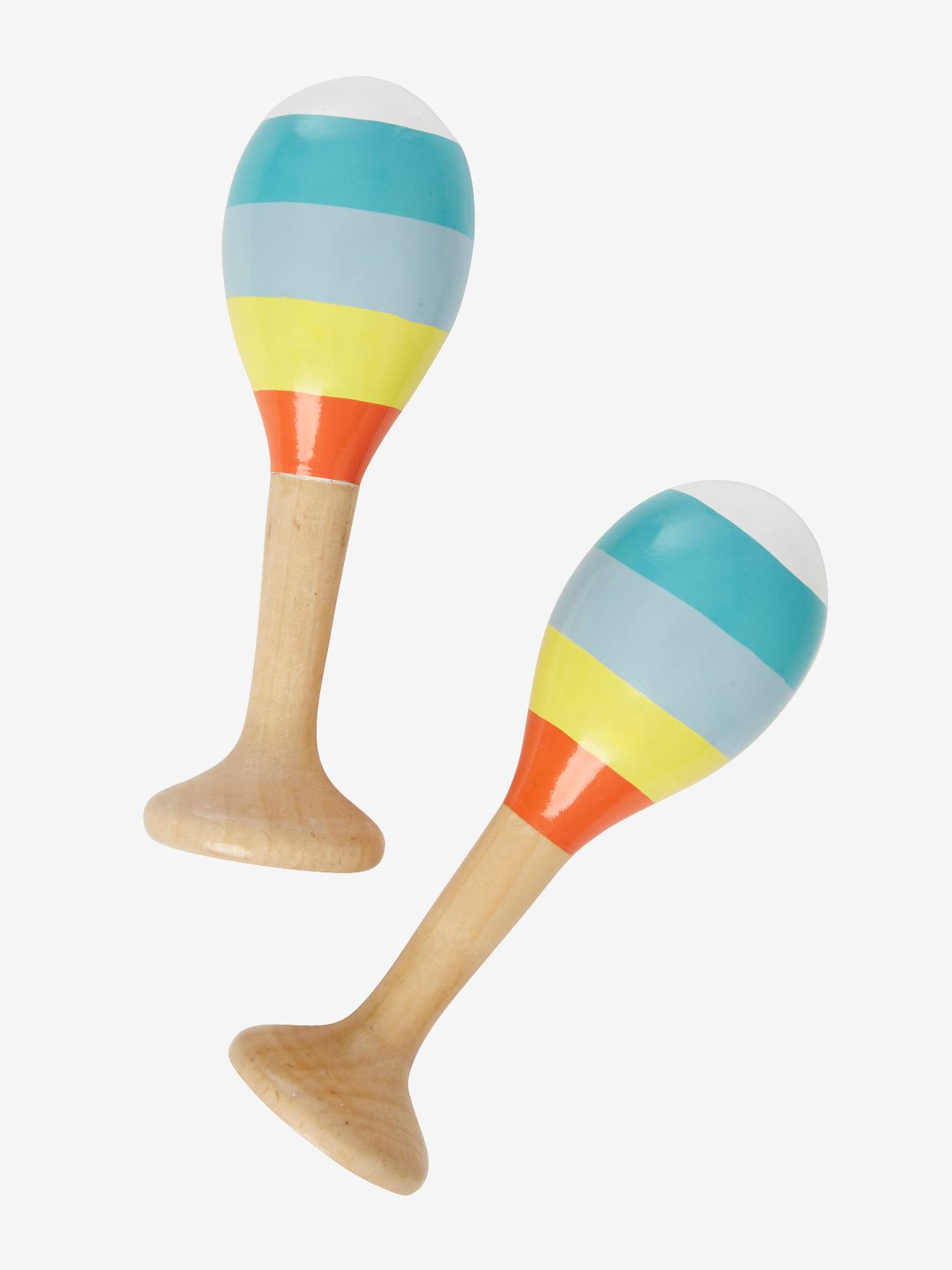 Vertbaudet Kinder Perkussion-Set, Holz FSC - rosa kirschen