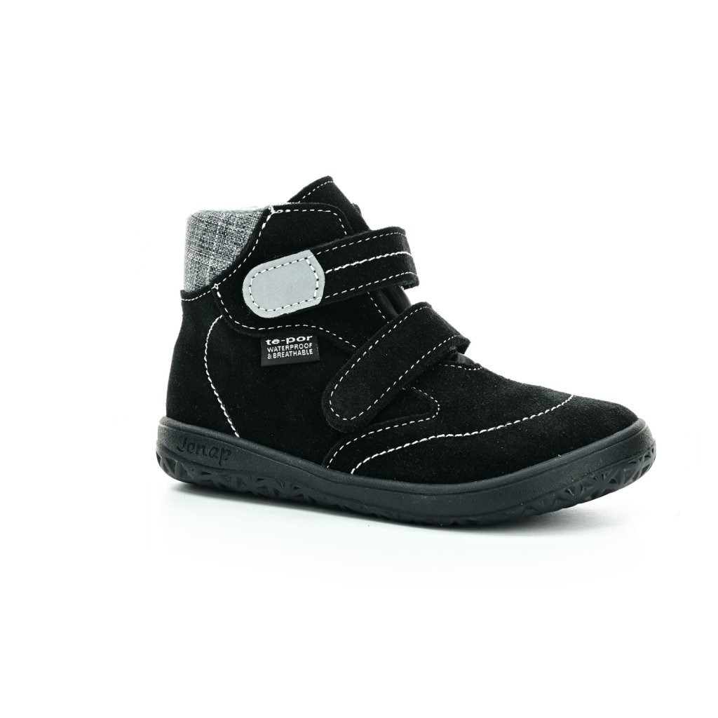 Jonap B3 sv schwarze Barfußschuhe