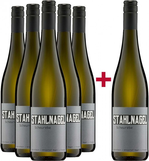 5+1 Paket Scheurebe trocken - Winzerhof Nagel