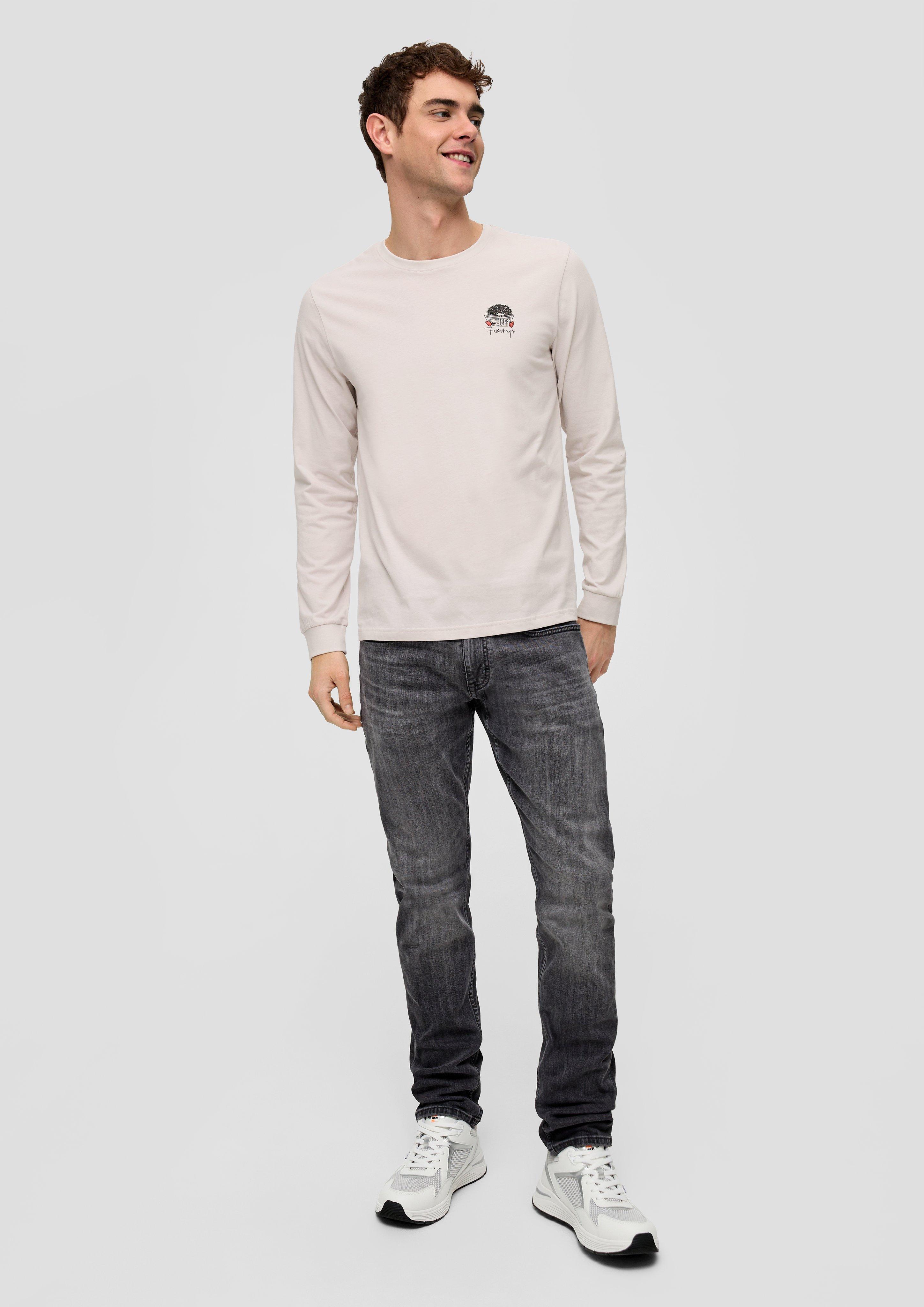 Longsleeve mit Rückenprint  2140708-90D0