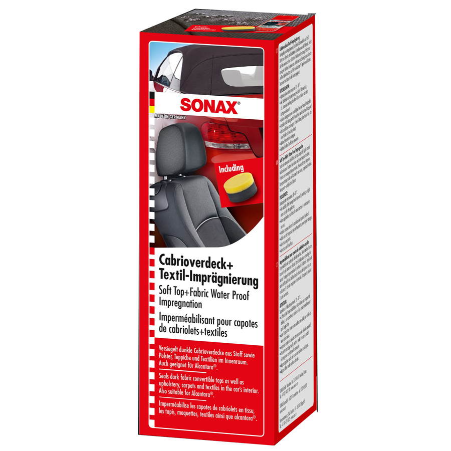 Cabrioverdeck- und Textilimprägnierung, von Sonax, 250 ml - ATU