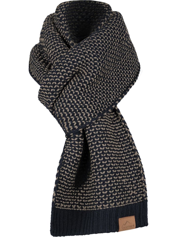 Normani Outdoor Sports Strickschal Edet in Navy/Beige günstig kaufen onesize