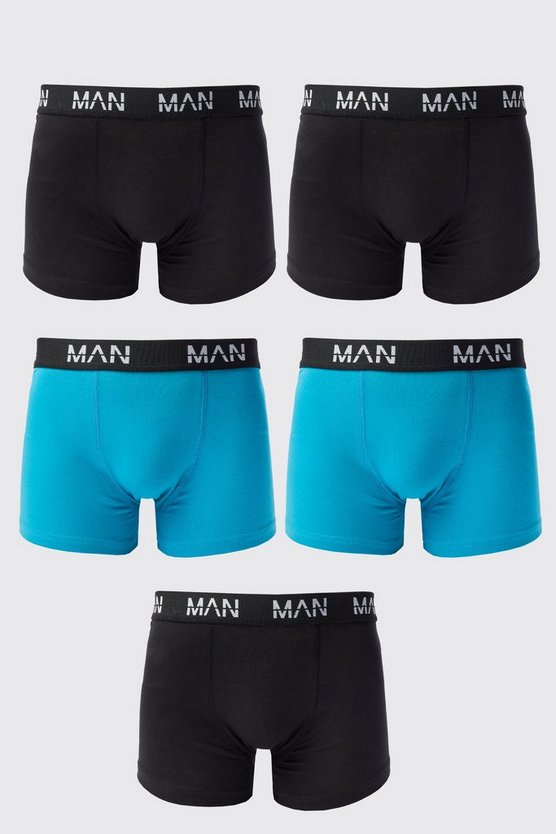 5er-Pack gemischte Man-Dash Boxershorts