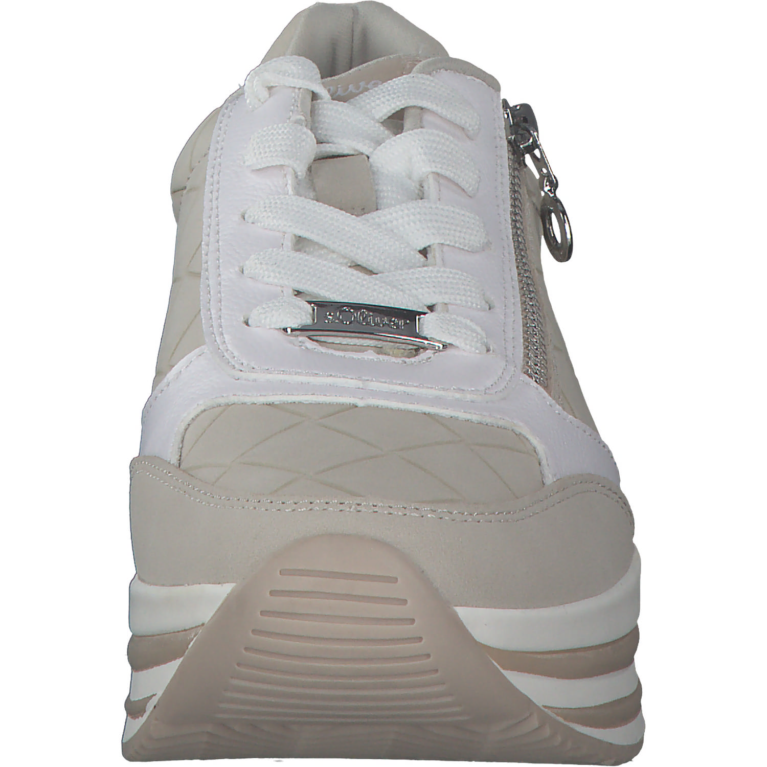 s. Oliver 23624, Sneakers Low, Damen, Beige