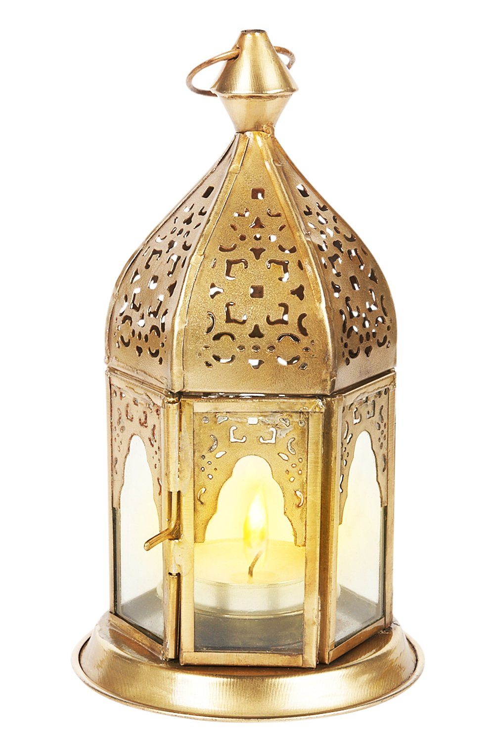 Marrakesch Orient & Mediterran Interior Windlicht 2er SET Orientalisches Windlicht Basem, orientalische Laterne, Handarbeit