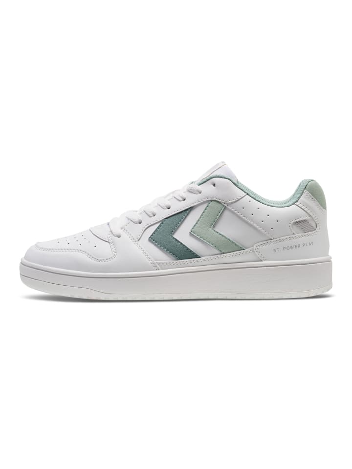 Hummel Hummel Schnürsenkel Sneaker St. Power Damen in WHITE/ERAYISH GREEN günstig kaufen