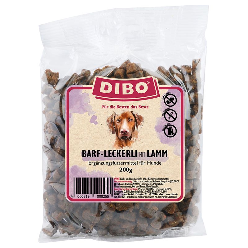 DIBO BARF-Leckerli mit Lamm