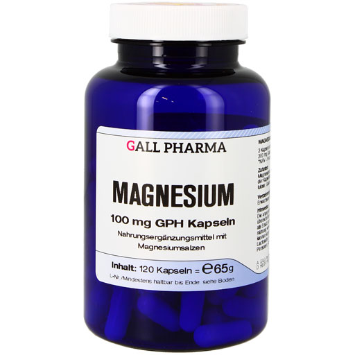 MAGNESIUM 100 mg GPH Kapseln  120 St  Kapseln