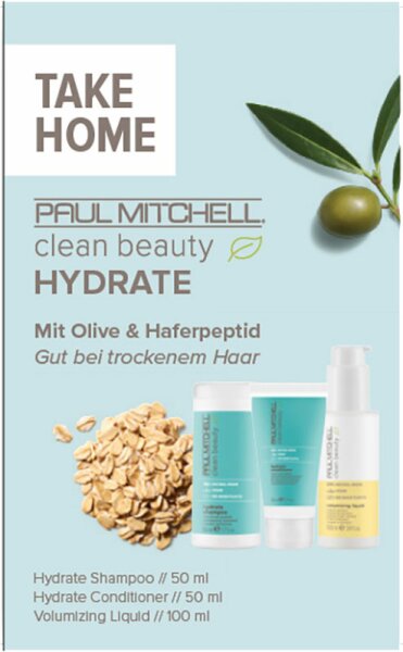 Paul Mitchell Take Home Kit Clean Beauty Hydrate Haarpflegeset