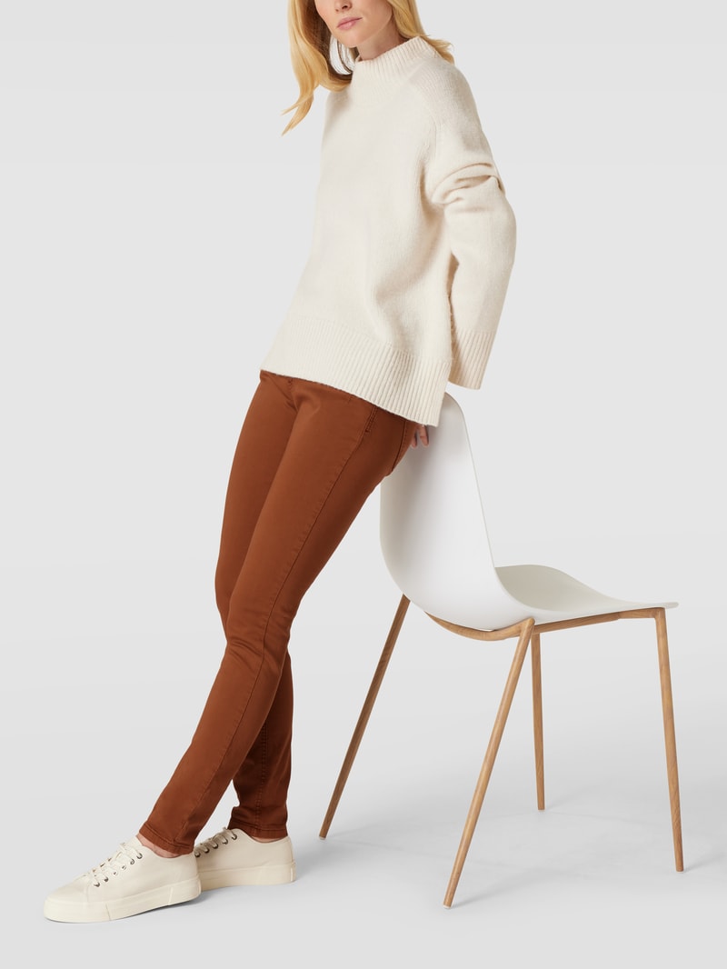 Hose im 5-Pocket-Design Modell 'MALIBU' in cognac