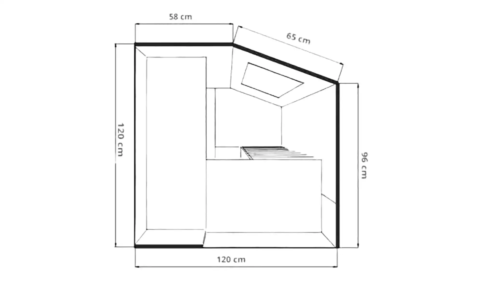 Garderobenschrank White Oak