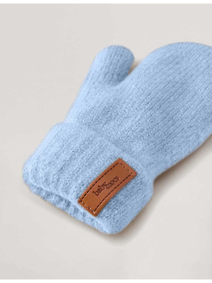 BabyMocs Handschuhe Vegan in blau günstig kaufen onesize