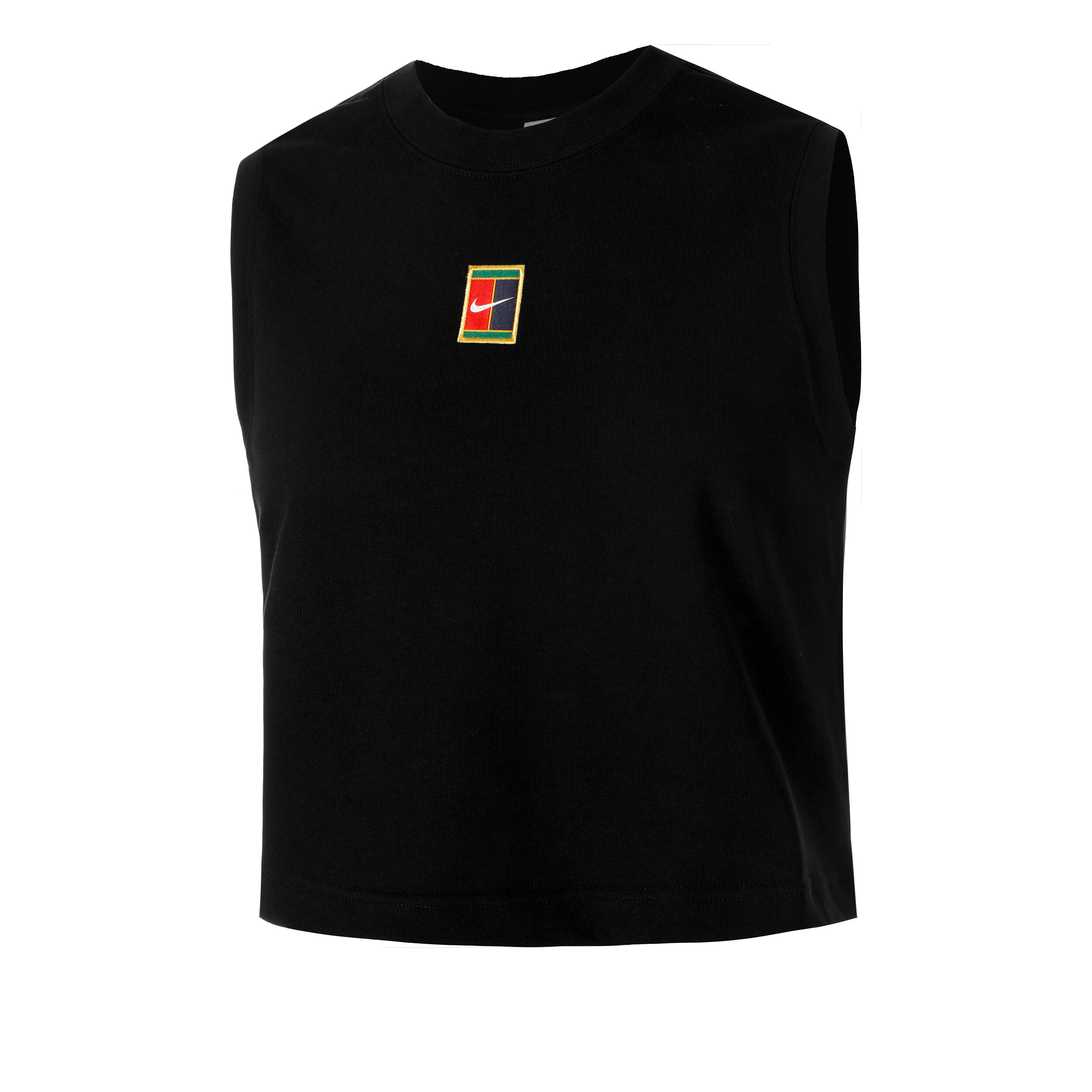 Court Heritage Tank-Top Damen - Schwarz