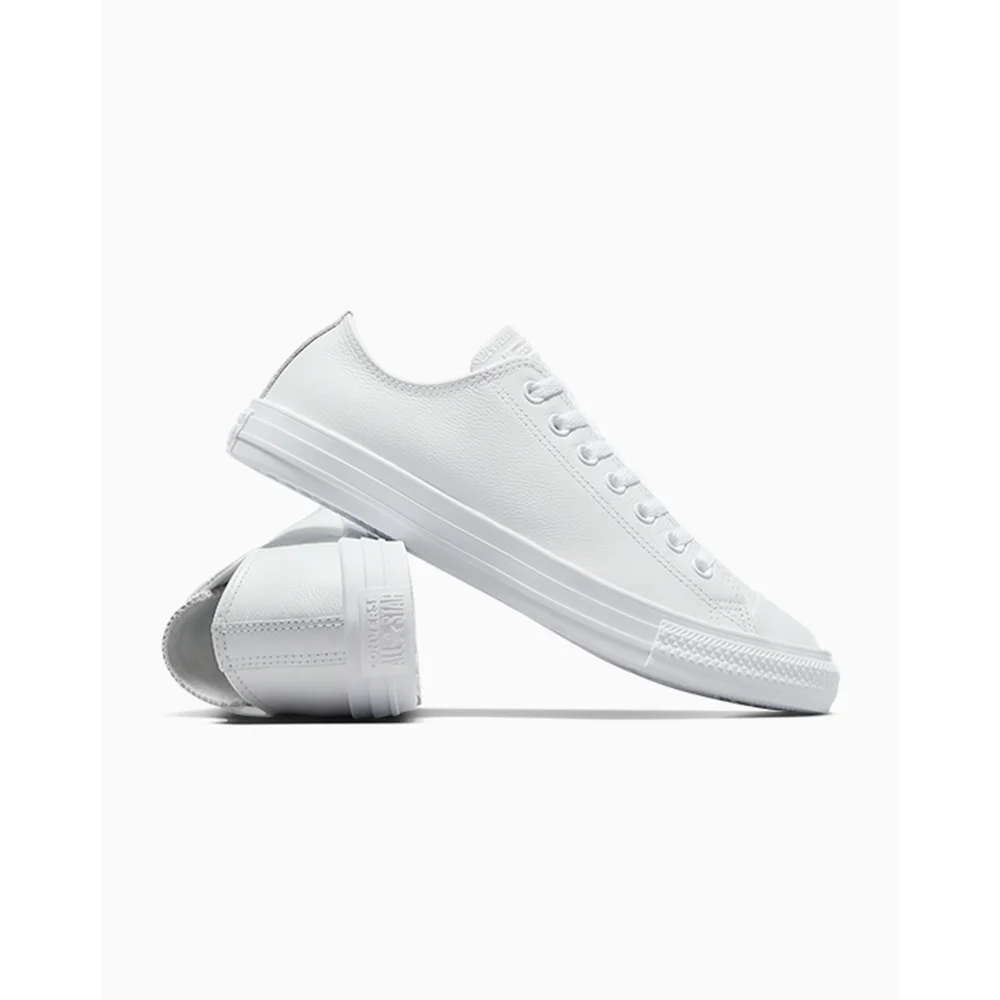 Converse Chuck Taylor All Star Ox Leather 136823C / weiss