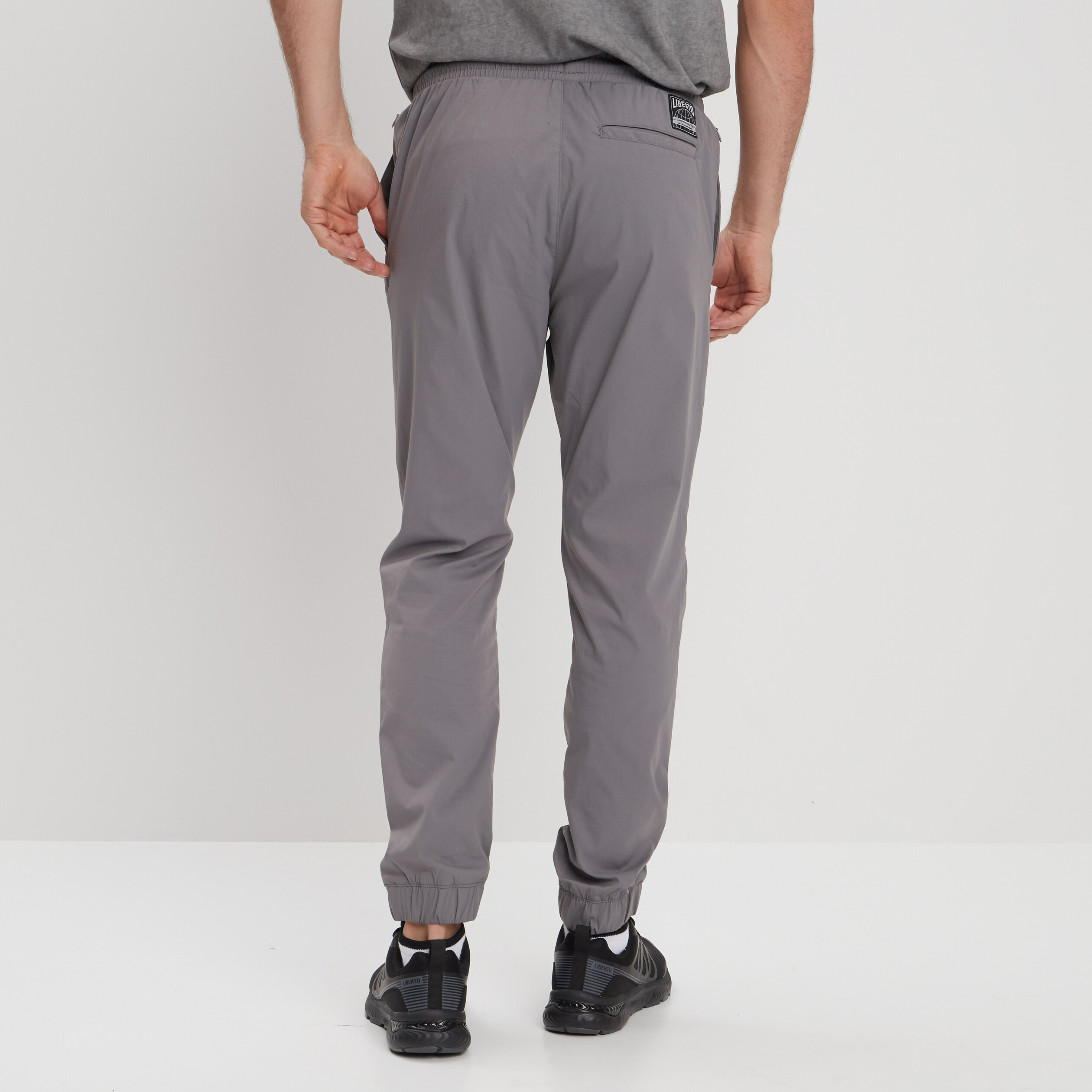 Pantalon de jogging taille à coulisse gris foncé homme | La Halle