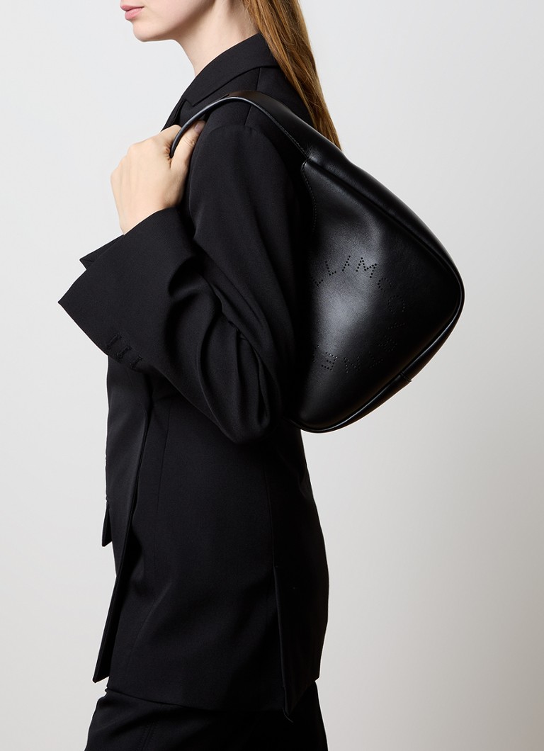 Geantă de umăr mică Stella McCartney din piele vegană Hobo