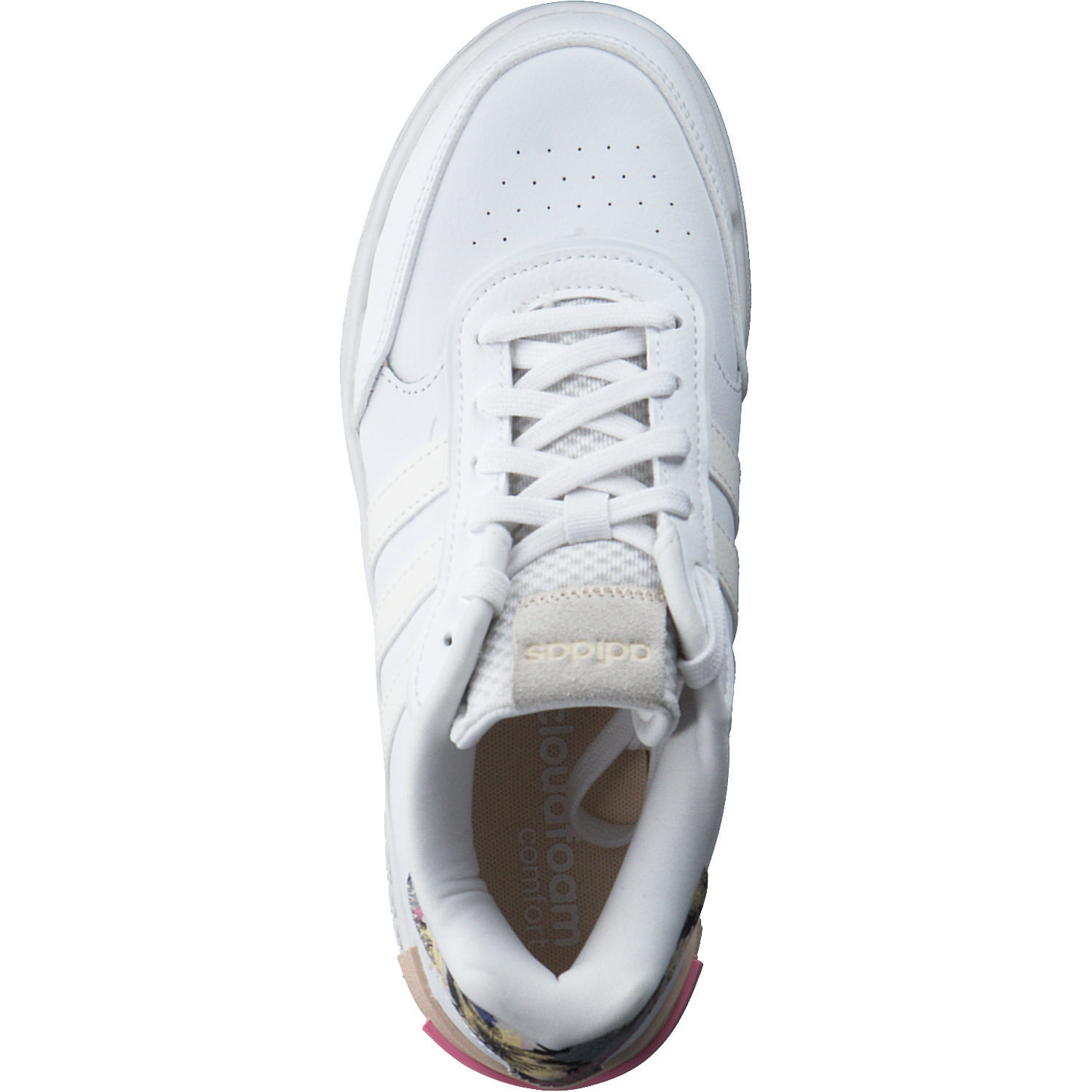 Adidas Core Postmove SE, Sneakers Low, Damen, weiß / Flowerprint