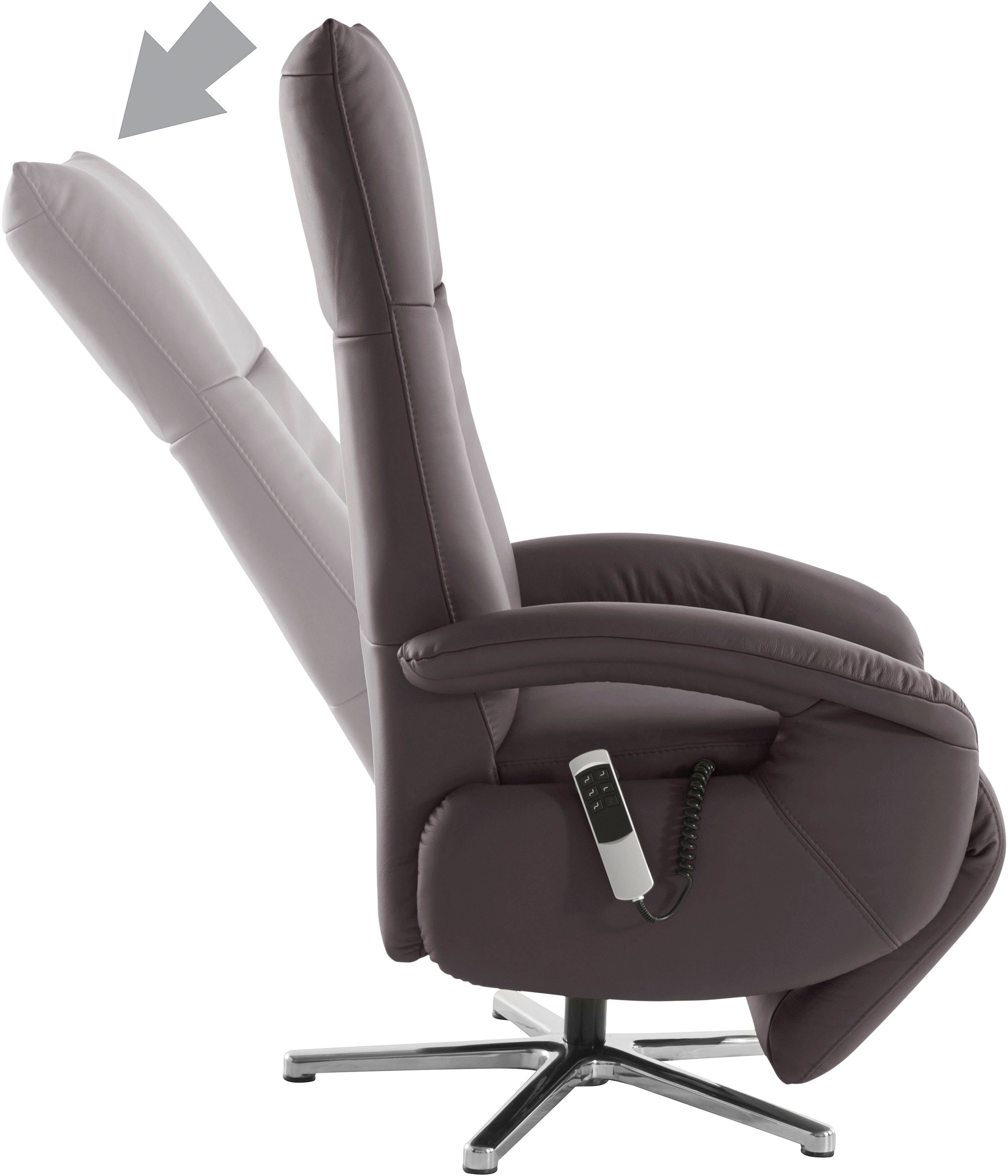 sit&more TV-Sessel Tycoon, wahlweise manuell, mit zwei Motoren oder mit zwei Motoren und Akku