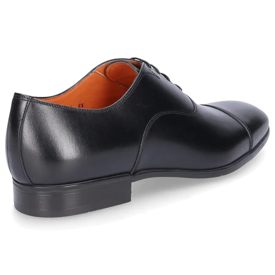 Santoni - Businessschuhe Oxford 11011 Kalbsleder - schwarz
