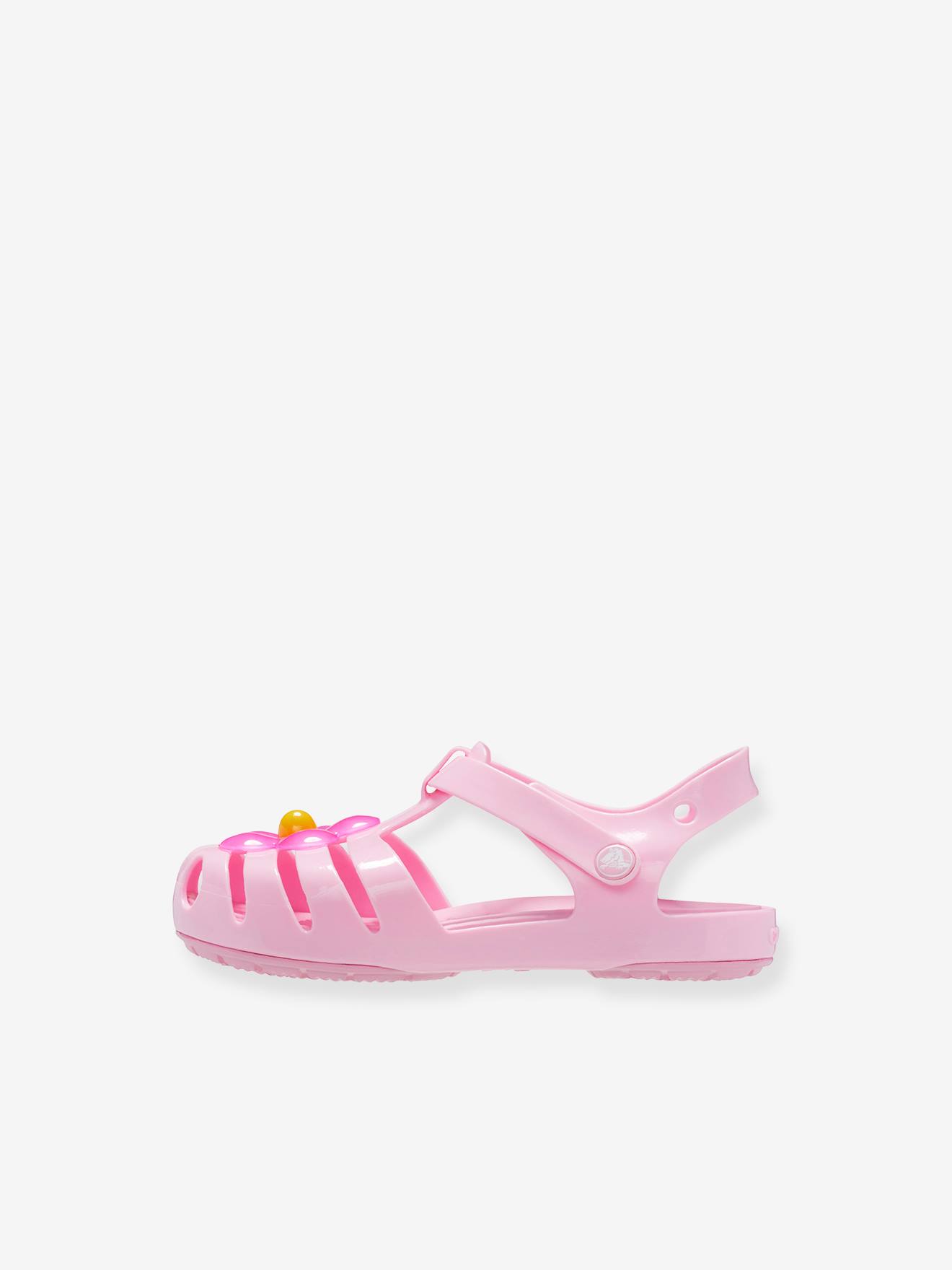 Crocs Baby Clogs 208445 Isabella Charm Fisherman Sandal CROCS - rosa