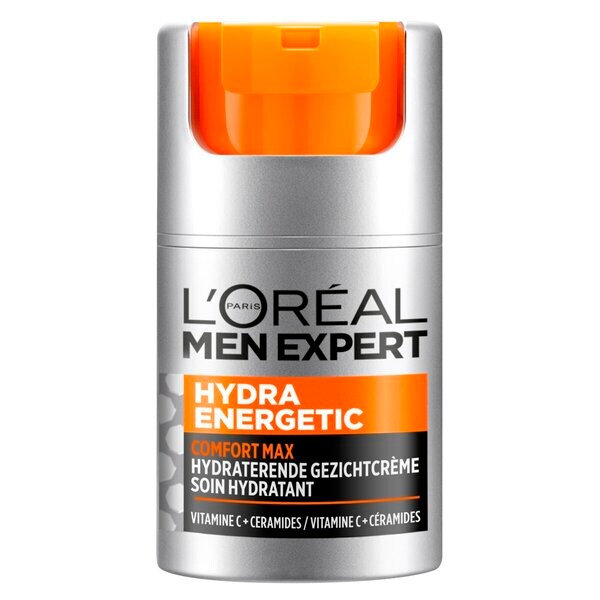 L'Oréal Paris Men Expert Hydra Energetic Comfort Max hidratáló arckrém 50ml - Száraz bőrre