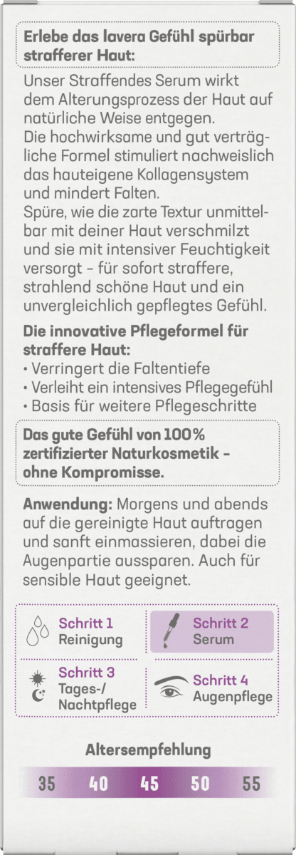 Serum straffend, 30 ml