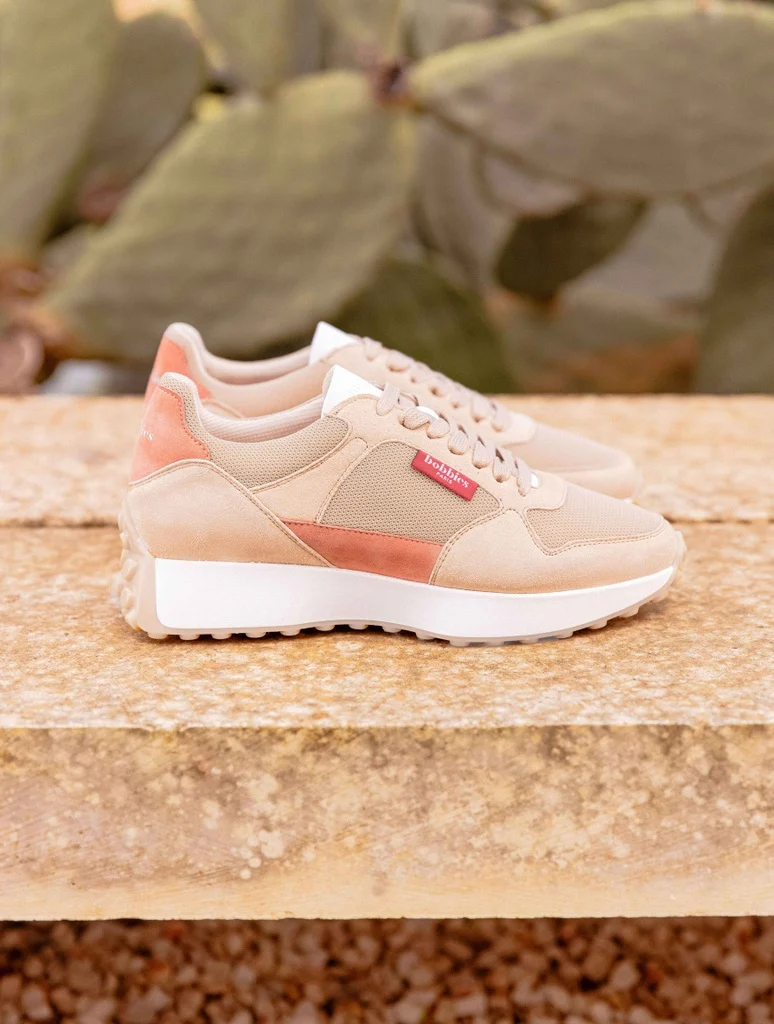 Foxie - Beige & Rose Sablé