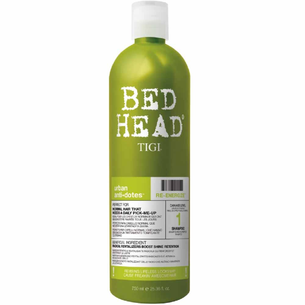 Tigi Bed Head Urban anti+dotes Re-Energize Shampoo 750 ml