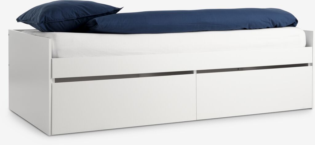 TANGBJERG bed with drawer TANGBJERG 90/180x200 white