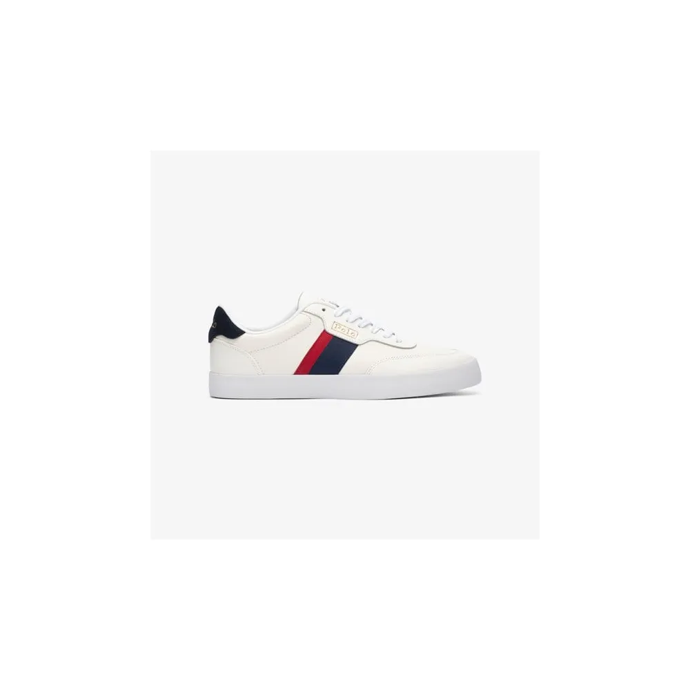 Ralph Lauren Court Vulc Low Top Lace 816927502001 / weiss