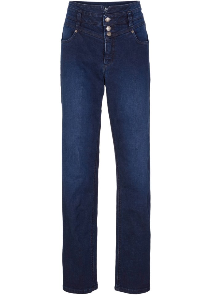 Wide Fit Shaping-Super-Stretch-Jeans, Highwaist