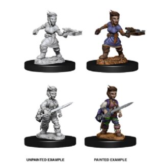 Female Halfling Rogue: Pathfinder Battles Deep Cuts Unpainted Minis