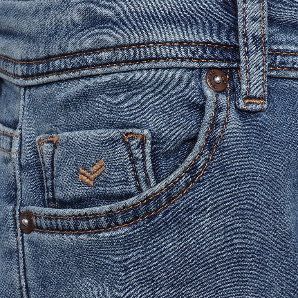 JEGO   Jean slim bleu délavé Garçon