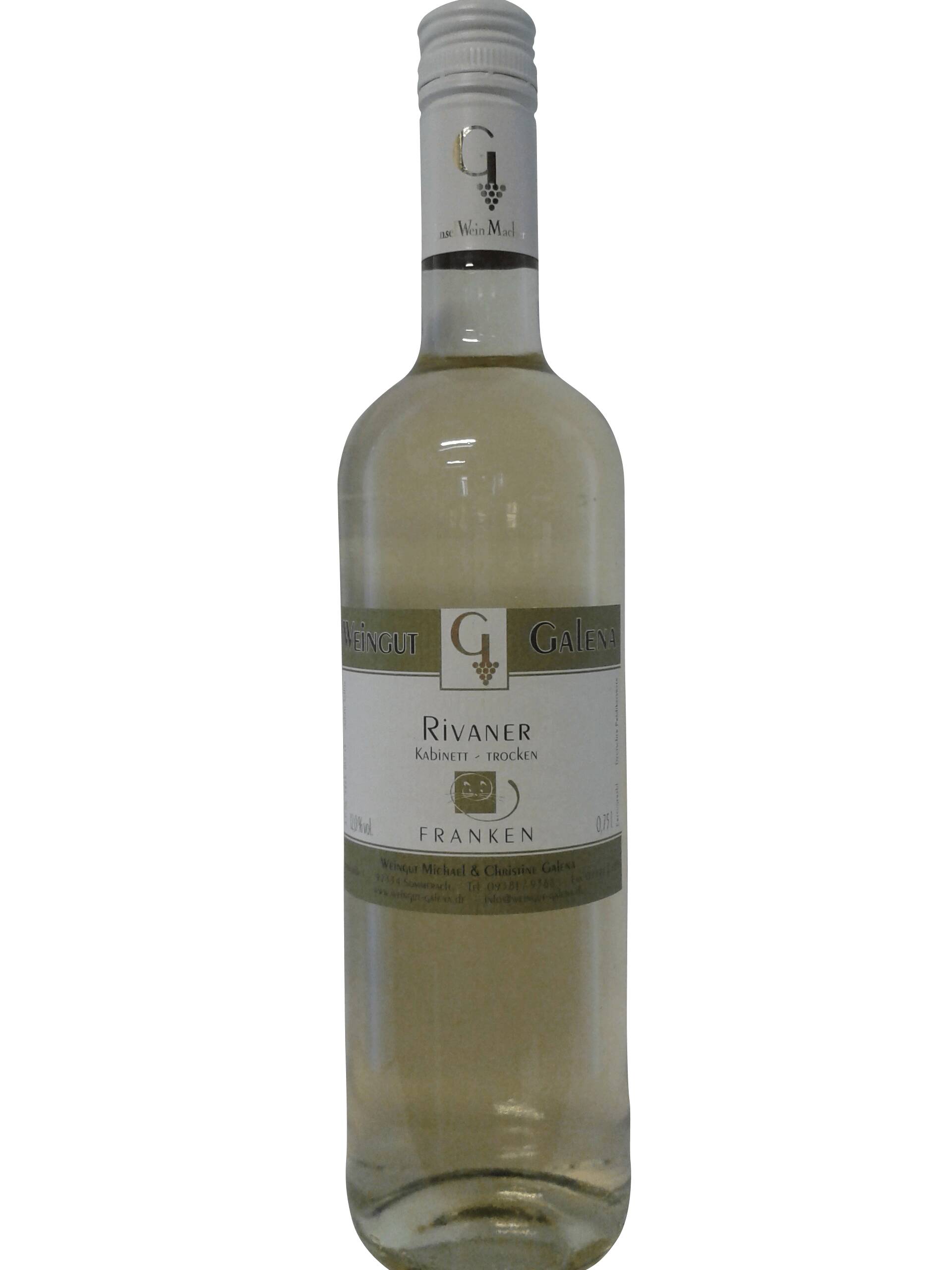 Weingut Galena Rivaner feinherb 2021