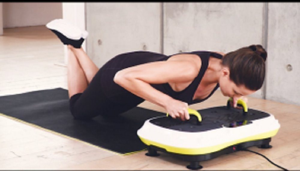Lamar Vibrationsplatte Lamar Vibrationsplatte VP 1010 weiß Trainingsgerät Heimtrainer Fitness