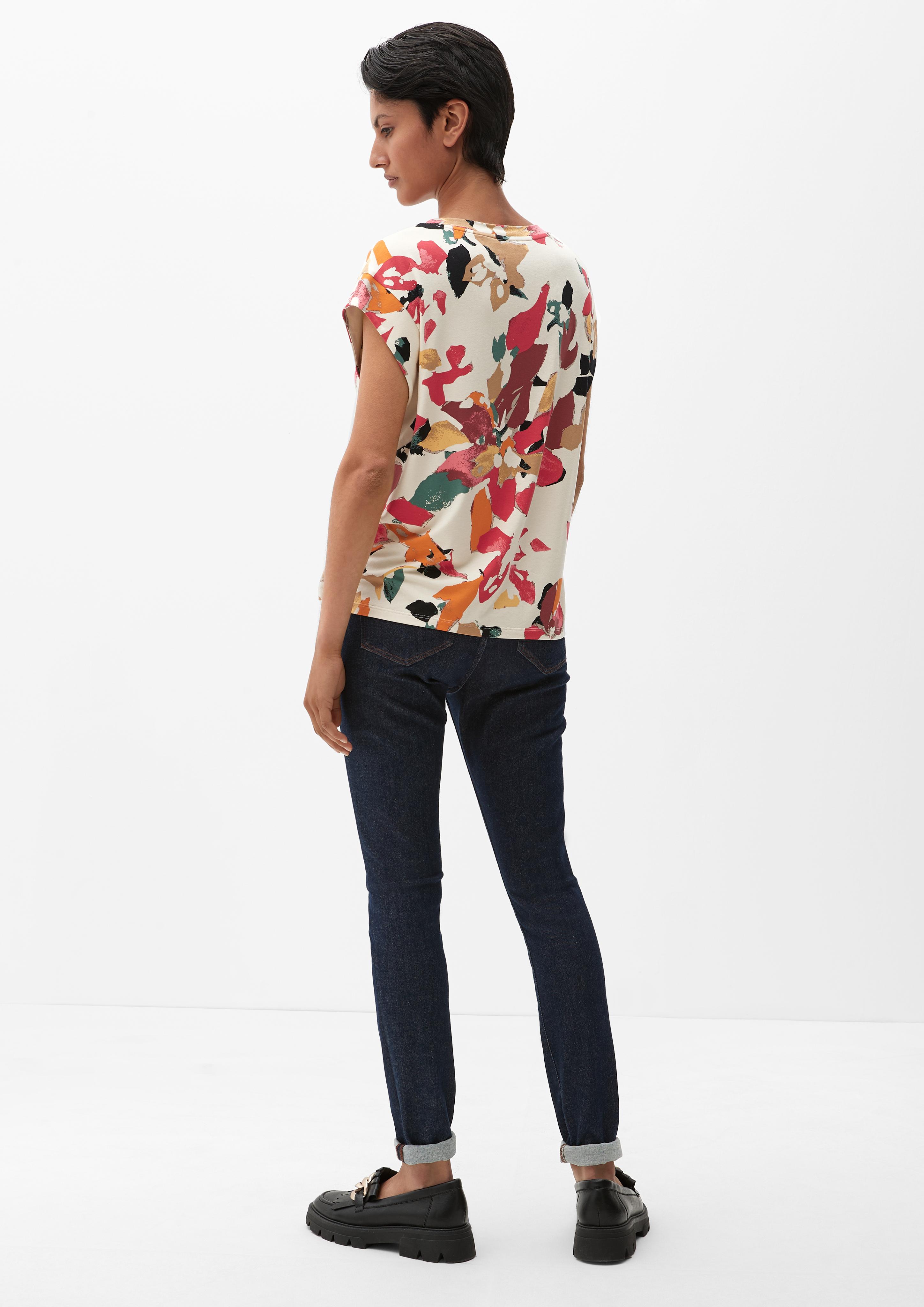 Jerseyshirt mit Muster  2122306-81A0