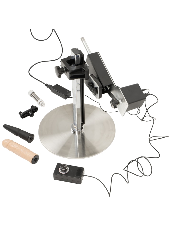 You2Toys Liebesmaschine Big Bang Penetrator in silber günstig kaufen 18 cm