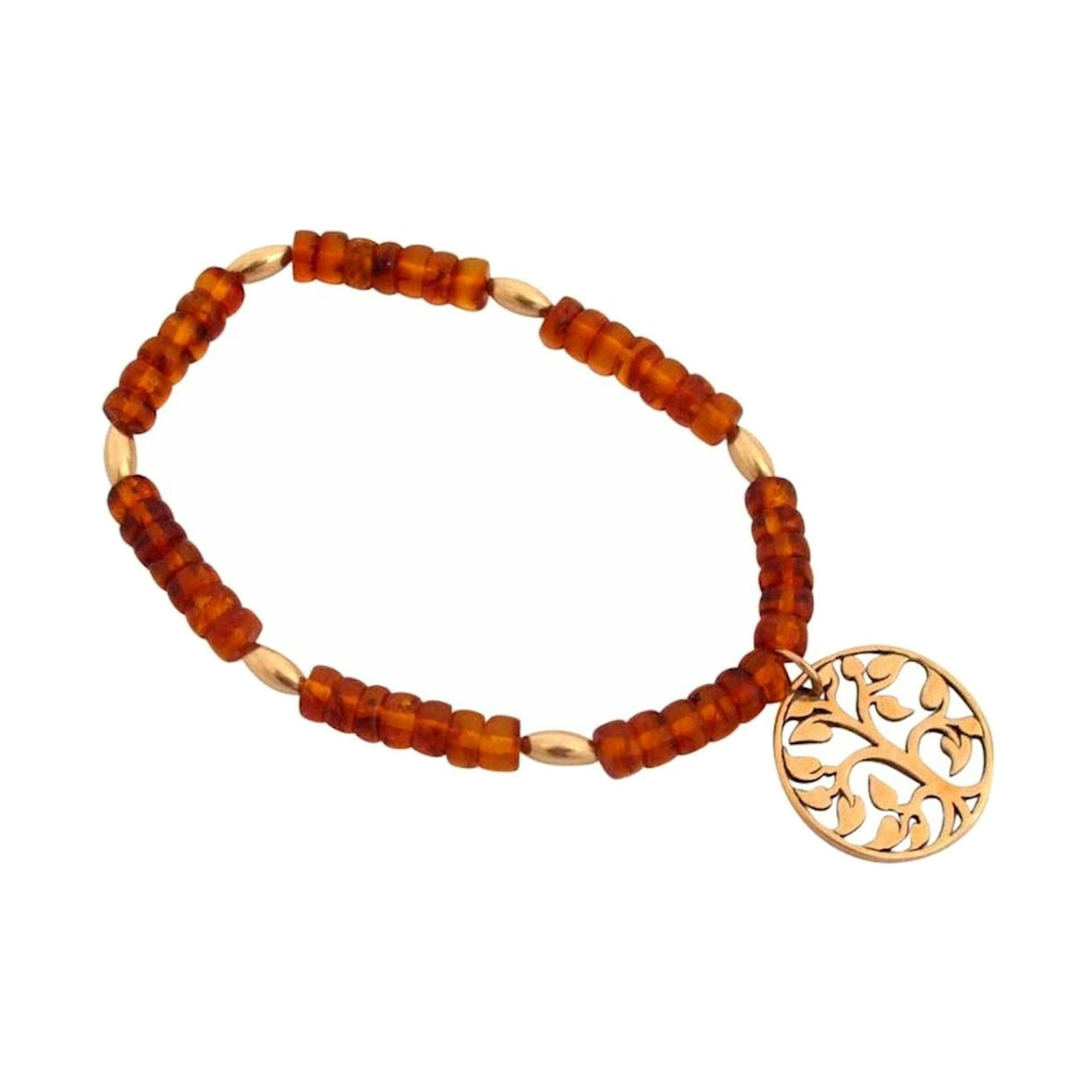 Armband 'Lebensbaum Bernstein'