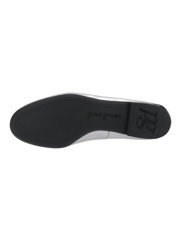 Paul Green Slipper in Metallic Silver günstig kaufen